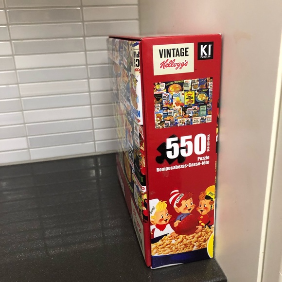 Rice Crispies 550 piece vintage-look puzzle - Picture 6 of 8